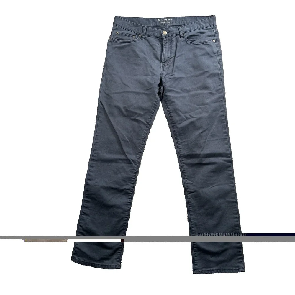 Banana Republic Mens Jeans 34x31 Travel Pants Navy Athletic Fit Preppy‎ Comfort
